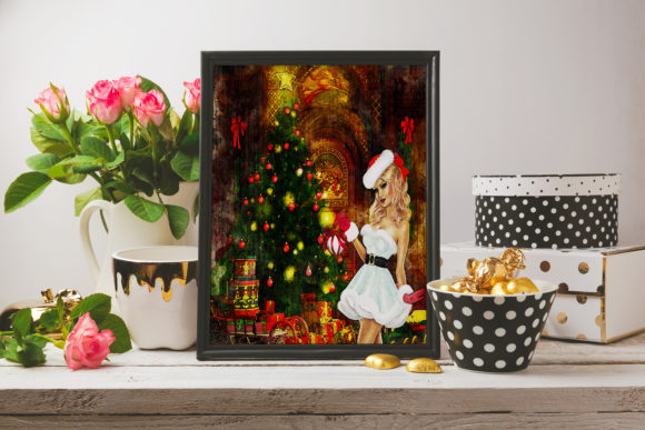 Christmas Landscape Watercolor Illustration Review