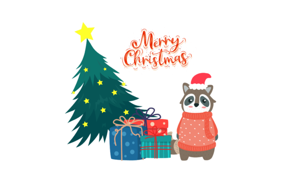 Christmas Weasel Illustration Review