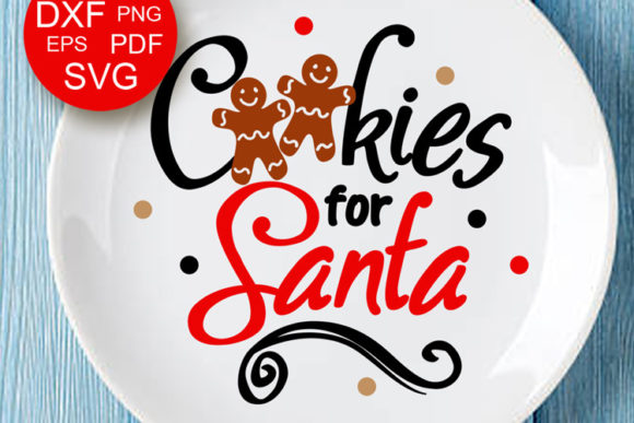 Cookies for Santa Christmas Food Illustrations