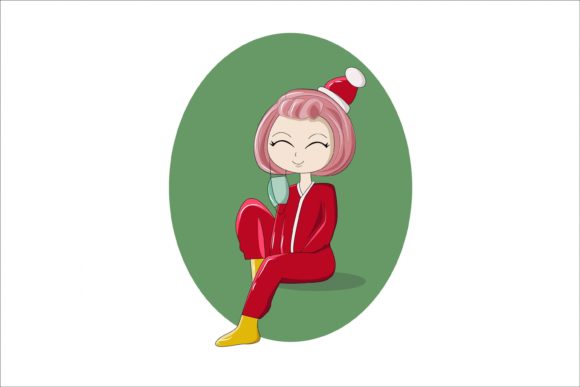 Girl in Long Sleeve Christmas Jumpsuit Embroidery Design Review