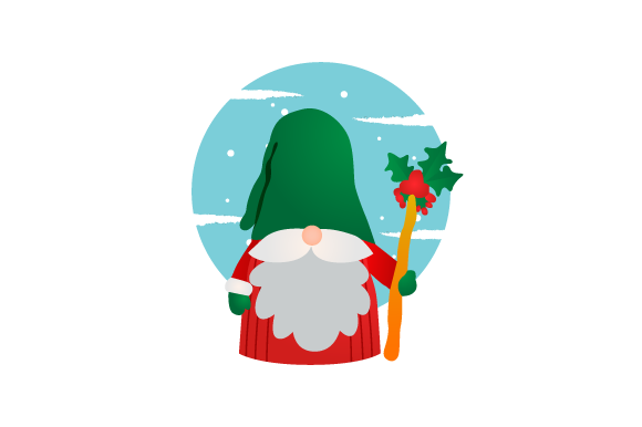 Illustration Christmas Gnomes Design 03 for Handmade Creations