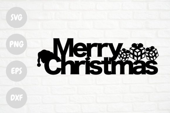 Merry Christmas Cake Topper Illustration Review