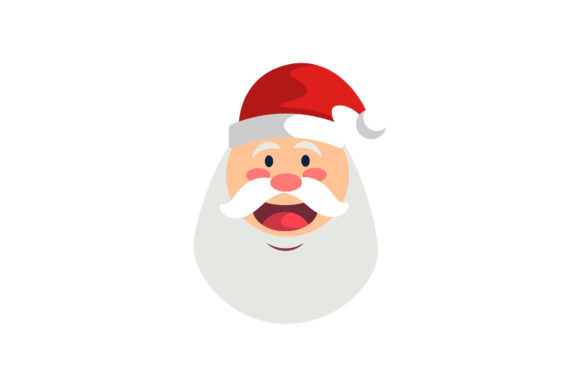 Santa Christmas Vector Design for Handmade Creations